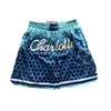Lamelo Ball Ed Just Don Basketball Shorts Hip Pop Summer Pant con tasche Zipper Sortopants abbiglia