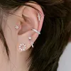 Stud 1PCS Cross Ear Tragus Pieć kolczyka Stud