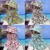 Bandanas Summer UV حماية الوجه والرقبة رفرف رفرف الشمس قبعة القبعات النساء القبعات