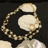 Donne Collane a ciondolo Chanells autunno e inverno per le perle catena oro girocollo lungo donna designer di gioielli di alta qualità ccies di lusso 34