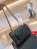 Classics 10a Mirror Quality CF Designer Sac Femme Sac Portefeuille Hands Hands Sac Caviar Agnes en peau d'agneau Leahter Sac Lady Metal Challe Claking Claking Flap Tapis Fil Pourse