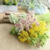 Fleurs décoratives en mousse artificielle en dentelle de fleur de maison décoration de salon de la table de table de table de table de table de table