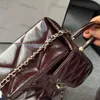 10A Fashion Leather Femmes Tote Bag Designer Diamond Hardware Gold Plaid Card Crossbody Top Top Luxury Sac à bandoulière Matelasse Metal Buckle B PPIM