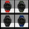 Relvadores de pulso Os homens da moda lideraram a data digital Sport Military Rubberz Quartz assistir Alarm à prova d'água RELOJES RAROS ORGINALES HOMBRES