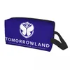 Bolsas de cosméticos Tomorrowland Bandle Travel Bag para feminino Organizador de maquiagem de higiene pessoal kit de armazenamento de beleza de beleza