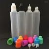 Förvaringsflaskor 1000 st tom e vätskedroppsflaska 3 ml 5 ml 10 ml 15 ml 20 ml 30 ml 50 ml 60 ml 100 ml 120 ml PE -plast för juice nagelgel