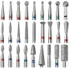 Bits Nail Drill Bits Best Diamond Burrs Grinding Bits Accesories for Gel Nail Polish Manicure Nails Art Tool Shank Carving Polishing