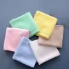 Produkt 5st/parti 25*25 cm Ultra Soft Baby Bath Washcloths Rayon från bambuhanddukar perfekta baby gåvor baby resor badsatser