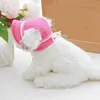 Dog Apparel With Ear Holes Headgear Cats Visor Hat For Outdoor Sports Summer