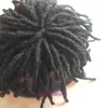 Noirs Personnes Dirt traite Piece de cheveux Pièce Straite Mop Head Perm Firme Température à haute température