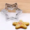 Moulds Biscuit DIY Mold Egg Mould HILIFE Baking Mould Baking Mould Star Heart Flower Cutter Cookie Cutter 3pcs/set Stainless Steel