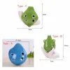 Instrumento 1pcs colorido ocarina flauta 6 buraco soprano c cerâmica flauta ocarina do time mini ocarina flauta infantil instrumentos musicais de brinquedo