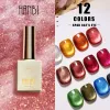 Kits Hanbi 12 Color Spar Cat's Eye Gel Nail Polish Nail UV Gel Lack Soak Off Gelpolish LED Gel Lack Nail Art Lacque Prime