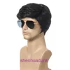 Boys Wig Yiwu Factory Mens Hair Fluffy Hair coréen nouveau beau