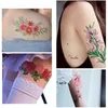 Tatuaggi tatuaggi tatuaggi tatuaggi temporanei impermeabili ragazze sexy ragazze rose rosa body art effimero peonia tatuaggi floreali margherite per donne 240426