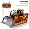 Electric/RC Car Wireless Remote Control Vehicle 11 Channel Remote Control Excavator Alloy Engineering Car Toy Electric Excavator Bulldozer Barnl2404