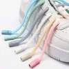 Schoenonderdelen geen stropdas schoenveters voor sneakers elastische platte schoenvat magnetische metalen slot veters luie tieless kant vrouwen mannen accessoires