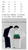 Women's T-Shirt designer Xiaoxiangfeng~New Fashion Cartoon Letter Embroidery with Contrast Color Round Neck Knitted Top for Women U41G