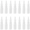 Storage Bottles 20PCS 10/20/30/50ML White Empty Plastic Nasal Spray Pump Sprayer Mist Nose Refillable Bottle For Saline Applications