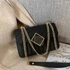 Shoulder Bags Bag Girl 2024 Spring And Summer Trendy Fashion All-match One-shoulder Small Square Rhombic Chain Messenger 31527