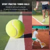 Tennis 12 PCS Tennis Balls High Bounce Practice Outdoor Training Elasticiteit Duurzame tennisdruk Matching Tennis Balls