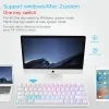 Klavyeler Skyloong GK61 Mekanik Klavye 60% SK61 Optik Sıcak Swappable RGB Mini Bluetooth Kablosuz Klavyeler Oyun Masaüstü