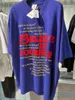 T-shirt T-shirt pour hommes Top Top T-shirt Style Summer avec tag