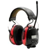 プロテクタープロテアNRR 25dB電子聴覚プロテクターAM FM Radio Earmuffs電子射撃イヤマフヘッドセット耳の保護