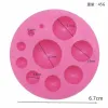 Stampi per emisfero riutilizzabile a sfera perle silicone sapone stampo fondente cioccolato cioccolato dognante cucina cucina cucina decorazione strumenti di decorazione