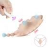 Wearable Butterfly Vibrator Vibrerend slipje Sekspeeltjes voor volwassen vagina clitoris anus massager afstandelijke vrouwelijke masturbator 240412