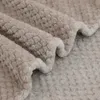 Morbido pile di pile spessa trapunta biancheria da letto involuta coperta coperta calda passeggiata per passeggino da sonno dono termico 240417