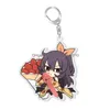 Keychains Lanyards Fairy Tail Nyckelring Pandent Keyring Cosplay Collectible Key Chain Drop Delivery Fashion Accessories DHys3