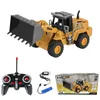 Electric/RC Car 3-in-1 fjärrstyrd byggnad 1 40 RC Truck Excavator Truck Wireless Electric Dump Truck Boy Birthday Presentl2404