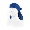 Campos de ciclismo elasticidade Baotou Cap Bandas de cabelo Simulação Durag Long Tail Pirate Hat para a cabeceira da cabeça para crianças Acessórios de fita infantil Q2O1