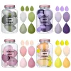 Puff 6/7pcs Makeup Sponge Set Cream Cosmetic Cream Correttore Fondazione in polvere Secco e bagnato Blender Women Make Up Accessori