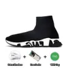 Nouvelles chaussures de créateur Fashion Trainer Plateforme Mens pour hommes Triple chaussettes Boots Noir blanc graffiti