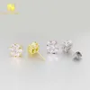 الشركة المصنعة للمجوهرات الصين المجوهرات الجملة VVS Moissanite Pass Diamond Tester Stud أقراط للنساء الرجال