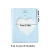 PhotoCard Holder 3 polegadas 64 Bolsões Álbum de fotos Love Heart Movie Ticket Star Star Photo Stick Diy Mini Instax Álbum