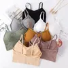 Camisoles & Tanks No Trace Beautiful Back Halter Vest Wrap Chest Top Underwear Women's Base Girls Anti-slip Thin Tops Haut Femme