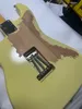 Heavy Worn Relic Cream Over Sunburst Electric Guitar Alder Body Maple Neck Rosewood Fingerboard Aged Hardware Nitro Lacquer Finish Vintage Tuners