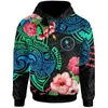 Sweatshirts Mens Hoodies Sweatshirts 3D Chuuk State Coat of Arms Polynesian Tattoo Lapu Sun Tribal Printed Hoodie Mens Fashion Hoodie Zipper 240425