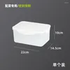 Storage Bottles Kitchen Dispenser Refrigerator Organizer With Lid Transparent Onion Ginger Garlic Four-part Plastic Box