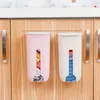 Storage Bottles Kitchen Plastic Bag Wall Mount Garbage Holder Refillable Extractable Trash Saver Organizer