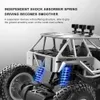 Electric/RC Car RC car remote control vehicle off-road monster truck metal shell 4WD dual motor LED headlight rock track toy used for childrens giftsL2404