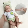 Puppen 13 "Loulou Boy Ganzkörper Weiches Festes Silikon Bebe Reborn Doll handgefertigt realistische Neugeborene Puppe Reborn de Silicone Real Cuerpo