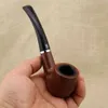 Wholesale Wooden Smoking Pipe Tobacco Cigarettes Cigar Pipes Smoking Accessories with Gift Box