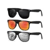 Designer di lusso occhiali da sole polarizzati per uomini, occhiali da sole a 3 pacchetti di occhiali da sole polarizzati per lenti a specchio retrò alla moda per la guida della protezione UV400