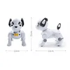 RC Robot Electronic Stunt Dog Toy Remote Control Intelligent Animal Pets Programmable Music Song Kids Toys For Boys Girl Gift 240417