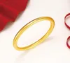 MGFam 125BBA 2019 Dumb Bangles 6 mm and Bracelets for Women 24K Gold Plated 19 cm Fashion Jewelry4200274