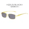 Lunettes de soleil designer Ka Family Sunglasses Mens Metal Leopard Head Fashion Sunglasses Fume Full File Small Box Lunettes Cadre